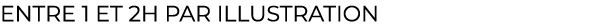 entre 1 et 2h par illustration