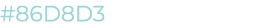 #86D8D3