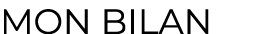 MON BILAN