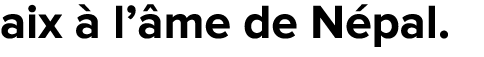 aix à l âme de Népal 